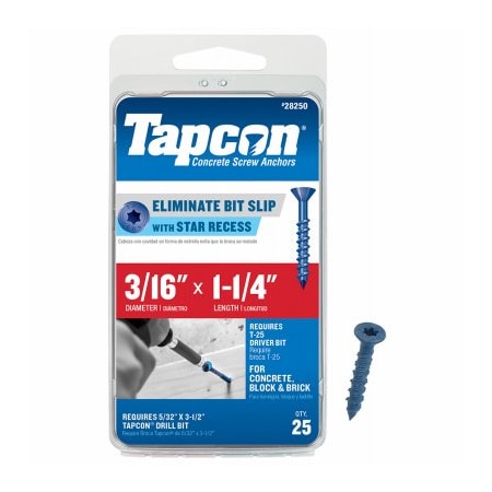 Itw 25PK 316x114 Anchor 28250